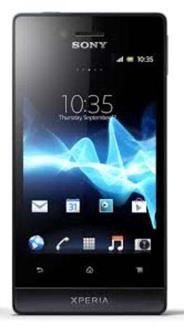 Tercer movil. Sony Xperia Miro