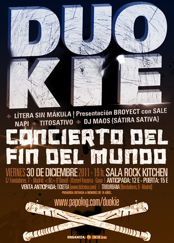 Duo Kie, concierto del fin del mundo