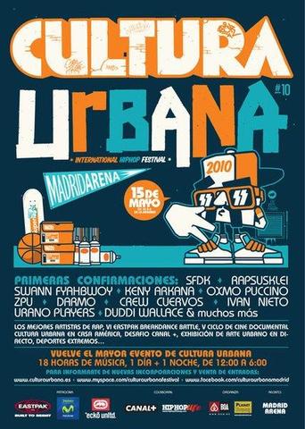 Cultura Urbana, Internacional Hip Hop Festival.