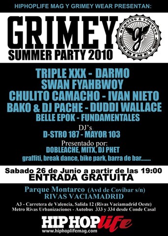 Grimey Summer Party