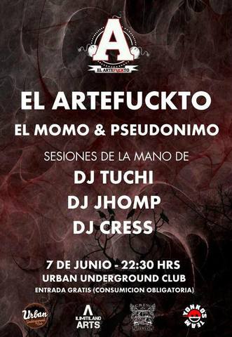 El Momo y Pseudónimo, El Artefuckto