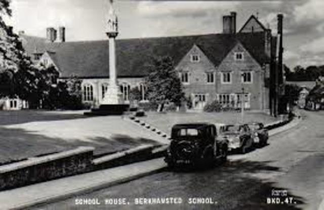 went to Berkhamsted school