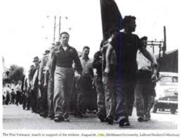 the steel strike of 1919 ends.