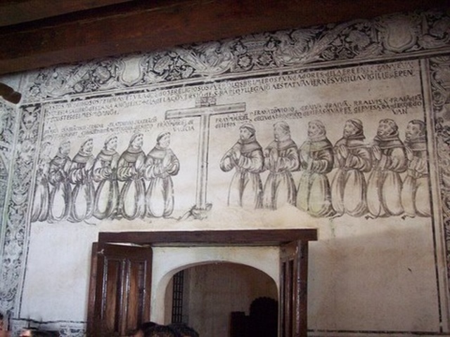 Llegada de "Los Doce" Franciscanos