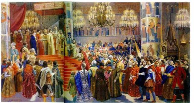 Венчание Михаила Романова