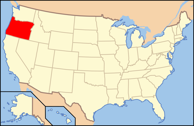 Oregon territory becomes a state.