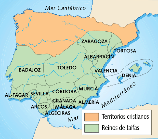 Surguimiento de los Reinos Taifas