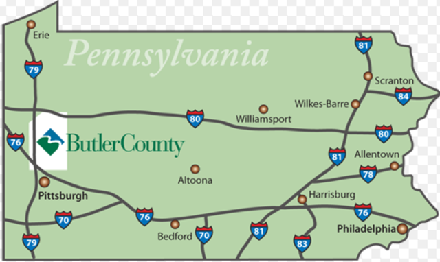 Moved to Pennsylvania