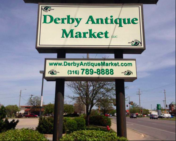 Opened Antique Booth