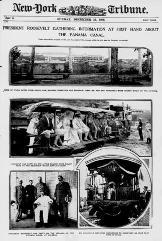 President Roosevelt Visited Panama to Review Construction