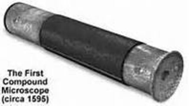 Zacharias Janssen invents the compund microscpe