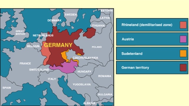 Troops build up in the Rhineland