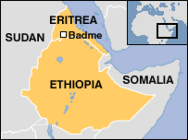 Troops build up in Ethiopia