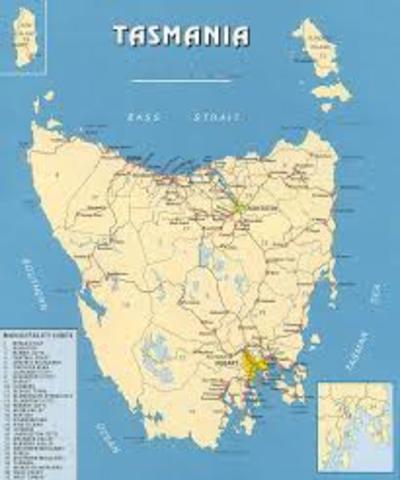 Second Major Settlement at Van Diemen's Land