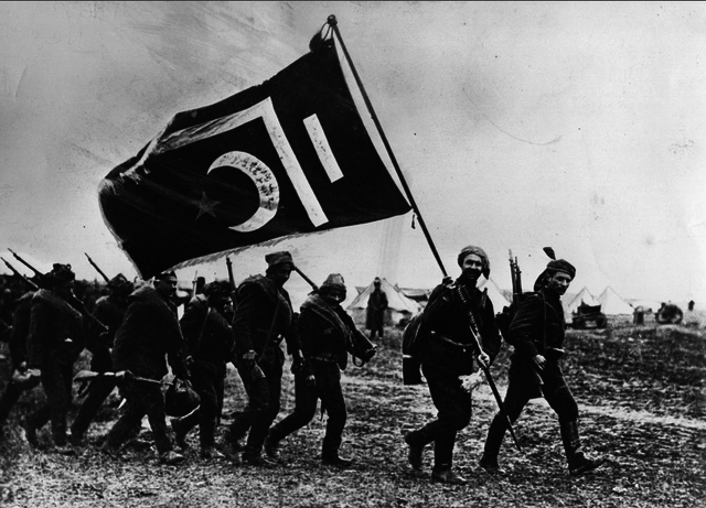 Turquia se unió a la Triple Alianza