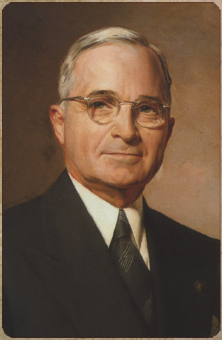 Harry Truman becomes president