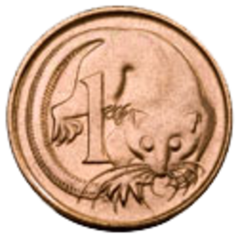 1 cent coins invented