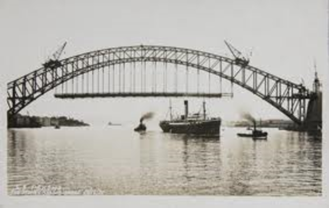 Sydney Harbour Bridge opens.