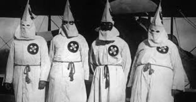 ku klux klan is formed