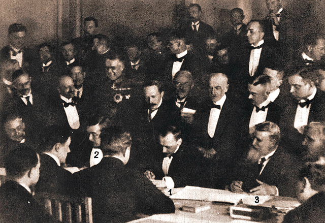TREATY OF BREST LITOVSK