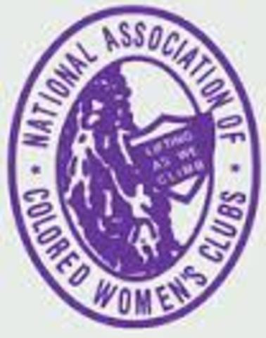 National Association of Colored Women is formed