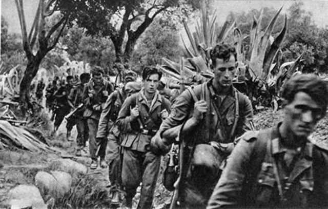 German troops march into Austria