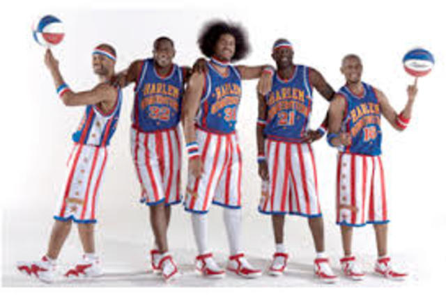 First Harlem Globtrotters Game