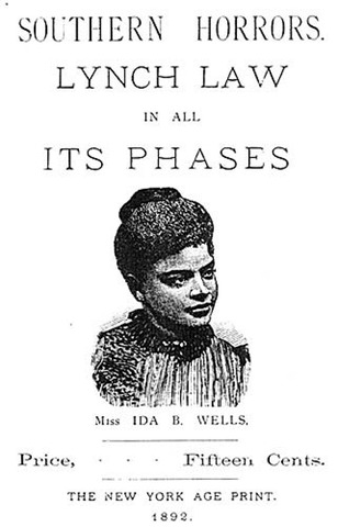 Ida B. Wells publishes her pamphlet Southern Horrors