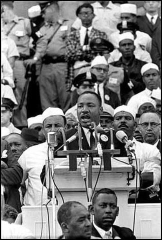 Martin Luther King Jr's "I have a dream" speech