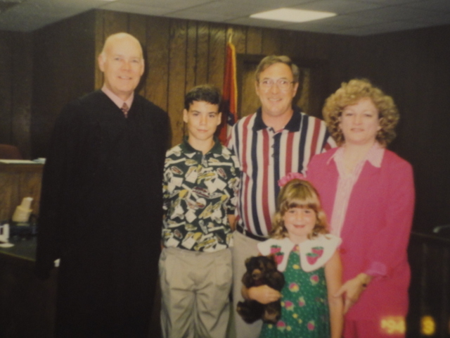 I was legally adopted.- Personal