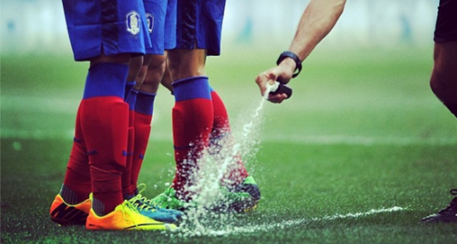 Vanishing spray introduced in the World Cup