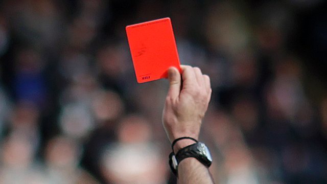 First International Red Card