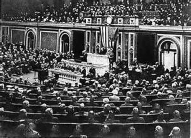 The day Congress declared War on Germany