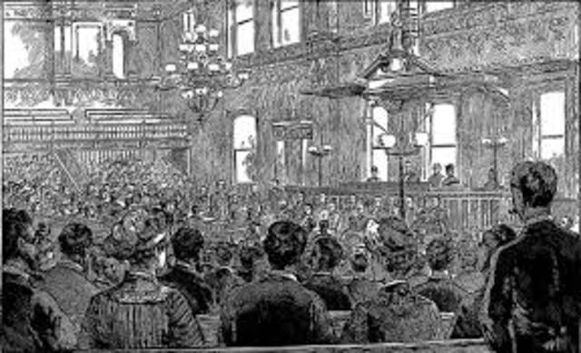 Towns people thinking it was the police