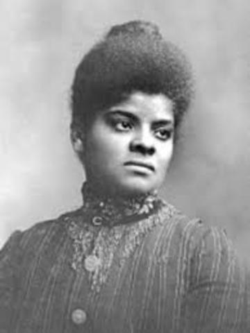 Ida B. Wells Campaigns Against Lynching