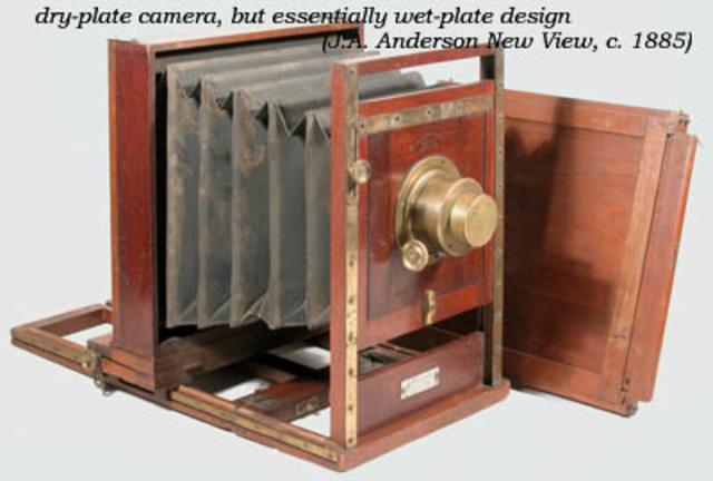 Dry Plate Camera Invented