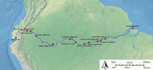 DESCUBRIMIENTO DEL RÍO AMAZONAS