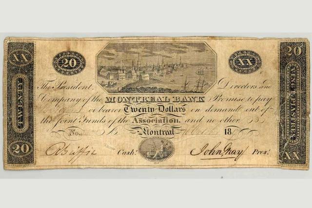 Creation of the Bank of Montreal