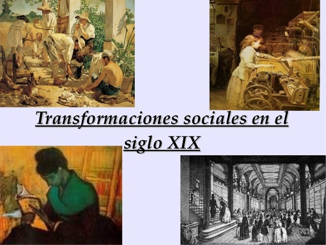 TRANSFORMACIONES SOCIALES