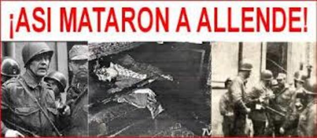 GOLPE Y MUERTE DEL PRESIDENTE SALVADOR ALLENDE
