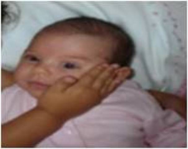 my sister Isabella born