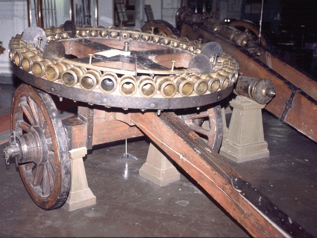 Скорострельная мортирная батарея