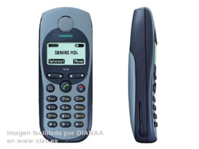 Siemens A35. Un pequeño avance.