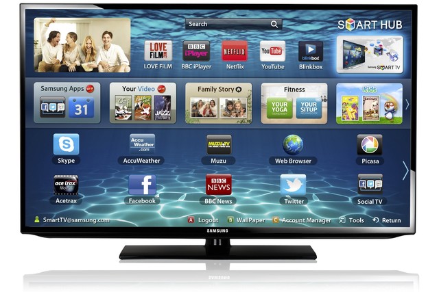 Samsung Smart TV. Cambio radical.