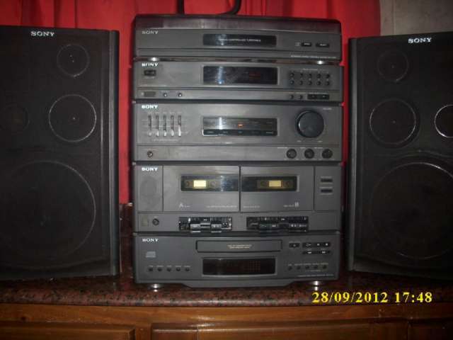 Equipo de música Hi-Fi.