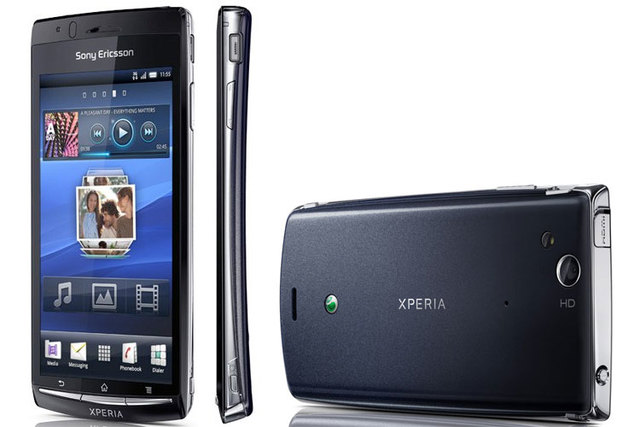 Sony Ericson Xperia Arc.