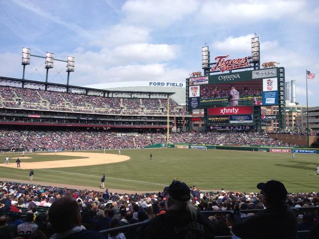 I go to my first Tigers Game