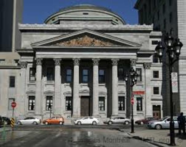 creation of Bank of Montreal