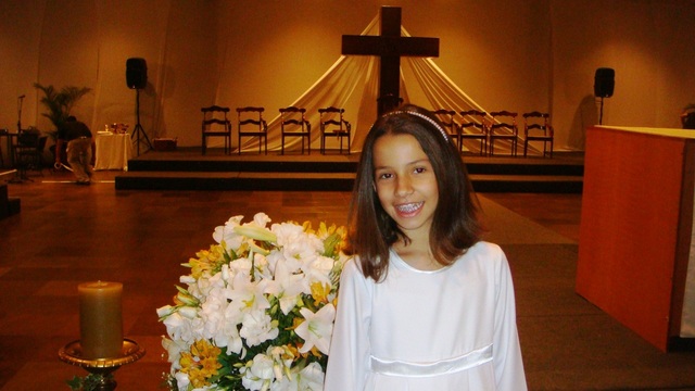 MINHA 1ª. comunhão / Laura
