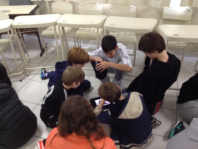 Ipads na sala de aula